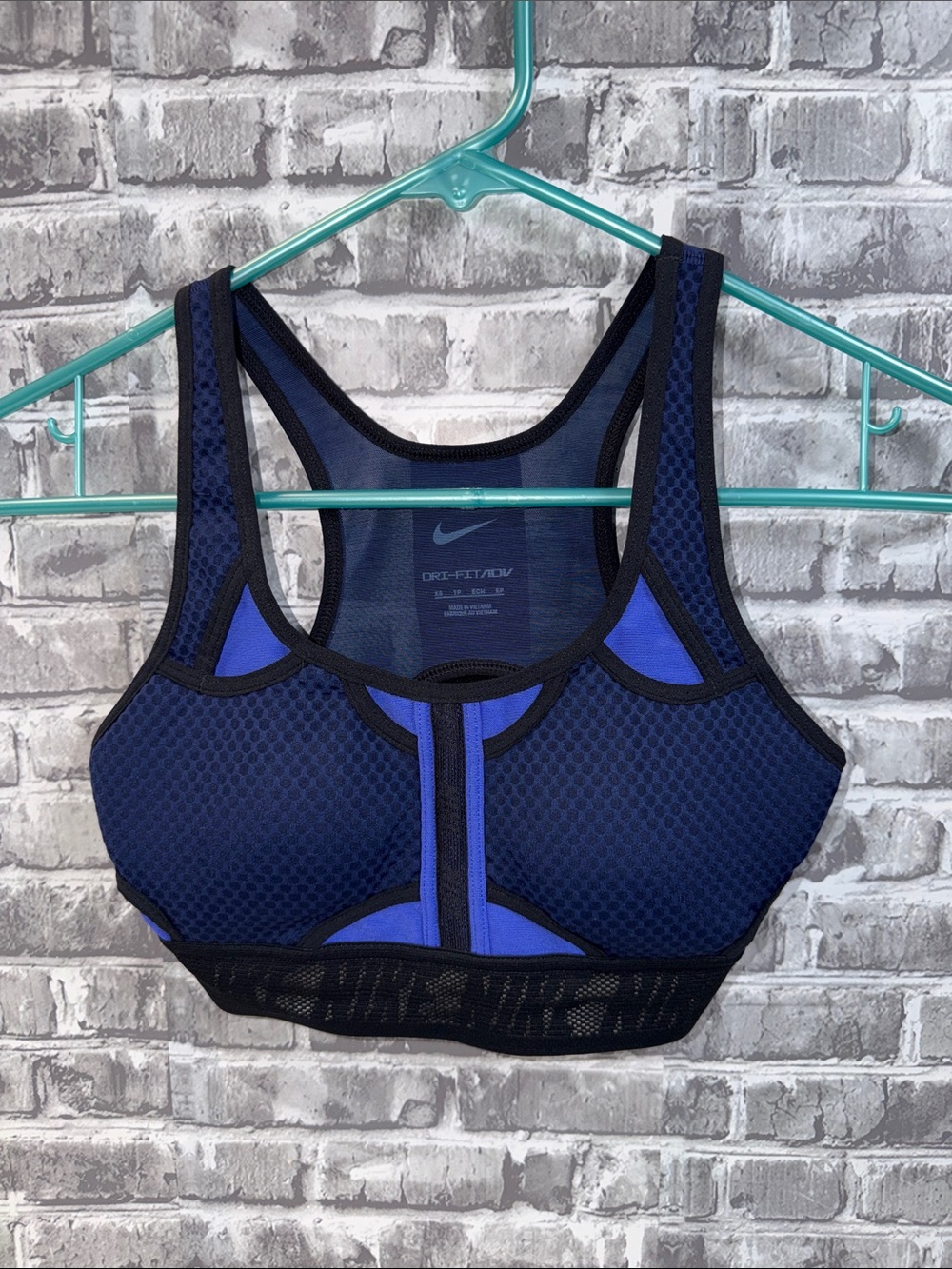 Nike Navy and Royal Blue sports bra